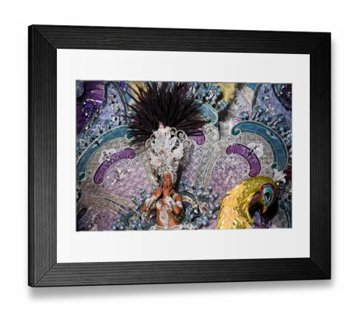 Framed Print : Spain-Carnival-Santa Cruz