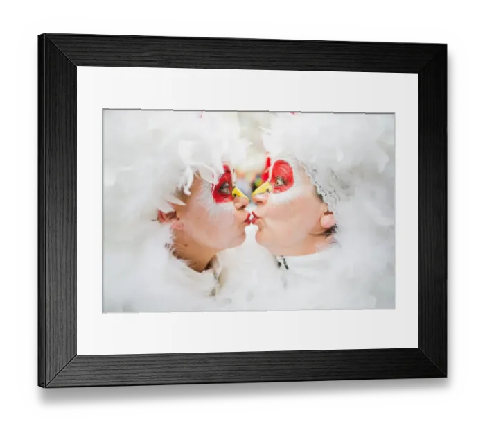 Framed Print : Germany-Carnival-Women Framed Print : Germany-Carnival-Women