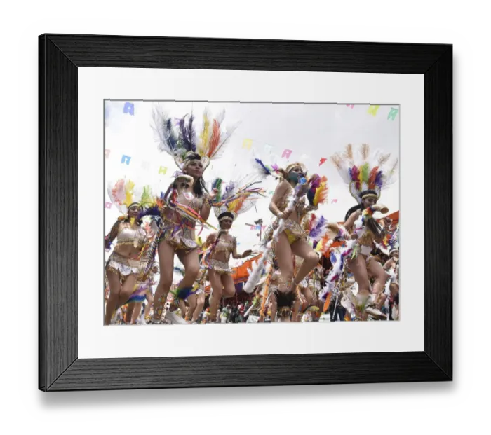 Framed Print : Bolivia-Carnival-Oruro Framed Print : Bolivia-Carnival-Oruro