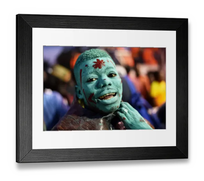 Framed Print : Haiti-Festival-Carnival
