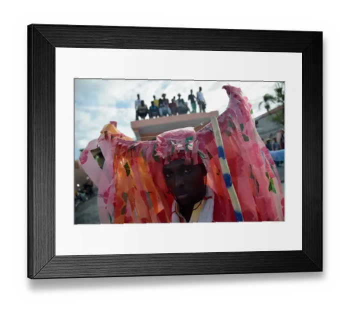 Framed Print : Haiti-Festival-Carnival Framed Print : Haiti-Festival-Carnival