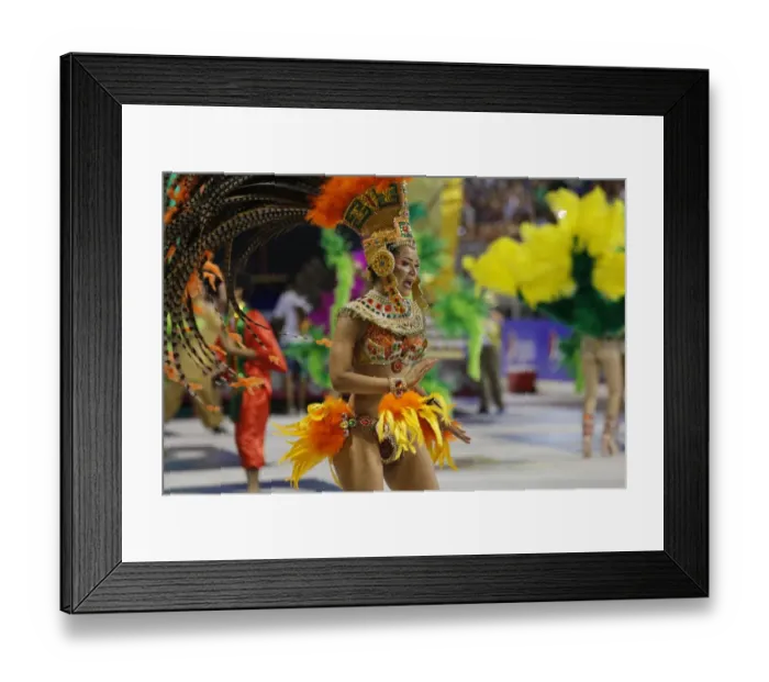 Framed Print : Paraguay-Carnival Framed Print : Paraguay-Carnival