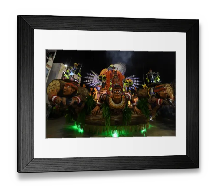 Framed Print : Brazil-Rio-Carnival-Parade-Imperatriz Framed Print : Brazil-Rio-Carnival-Parade-Imperatriz