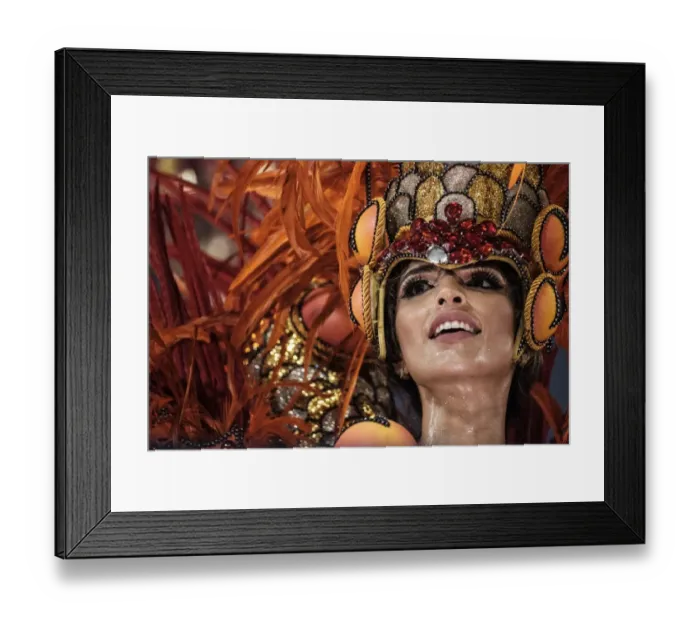 Framed Print : Brazil-Rio-Carnival-Parade-Grande Rio Framed Print : Brazil-Rio-Carnival-Parade-Grande Rio