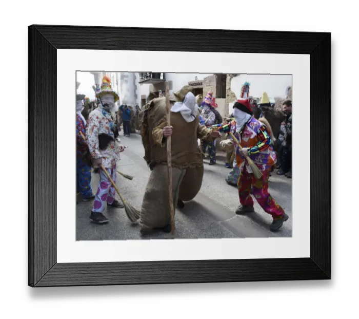 Framed Print : Spain-Carnival-Lantz Framed Print : Spain-Carnival-Lantz