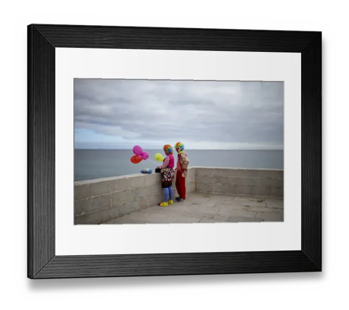 Framed Print : Portugal-Carnival-Clown-Parade Framed Print : Portugal-Carnival-Clown-Parade