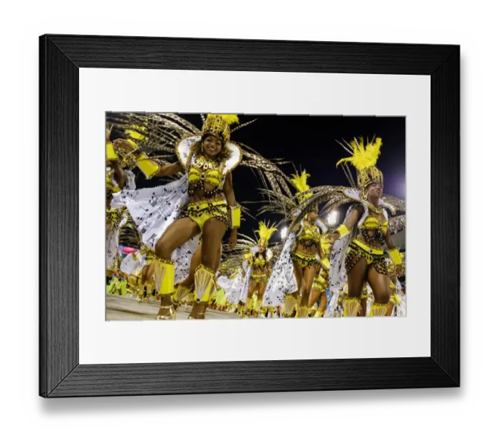 Framed Print : Brazil-Rio-Carnival-Sao Clemente Framed Print : Brazil-Rio-Carnival-Sao Clemente