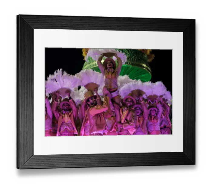 Framed Print : Brazil-Rio-Carnival-Unidos Da Tijuca Framed Print : Brazil-Rio-Carnival-Unidos Da Tijuca