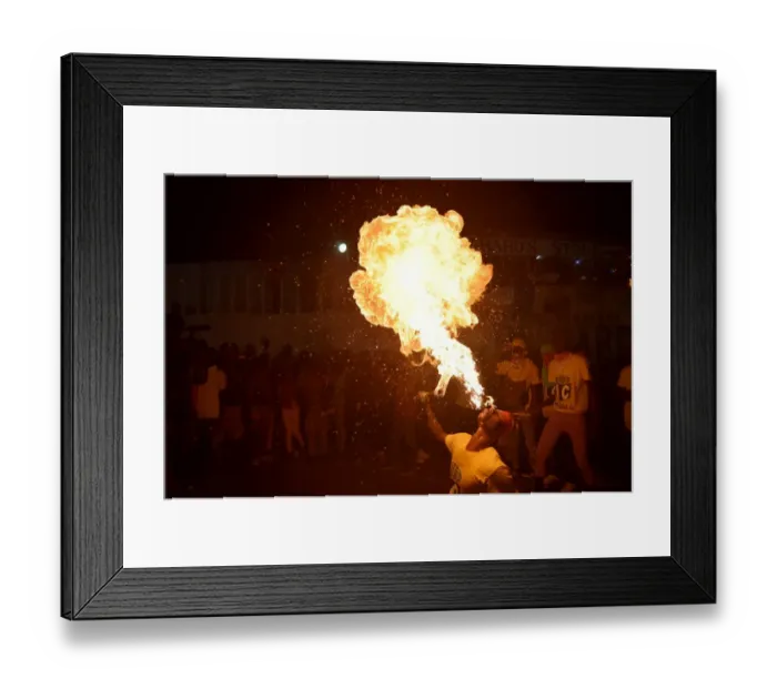 Framed Print : Haiti-Carnival