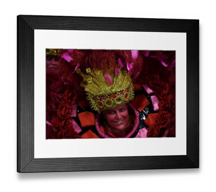Framed Print : Brazil-Carnival-Sao Paulo-Vila Maria