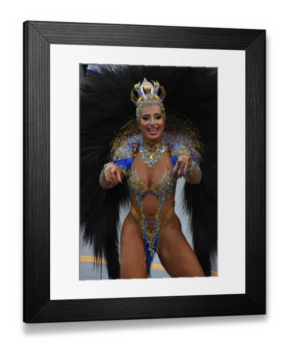 Framed Print : Brazil-Carnival-Sao Paulo-Aguia De Ouro Framed Print : Brazil-Carnival-Sao Paulo-Aguia De Ouro