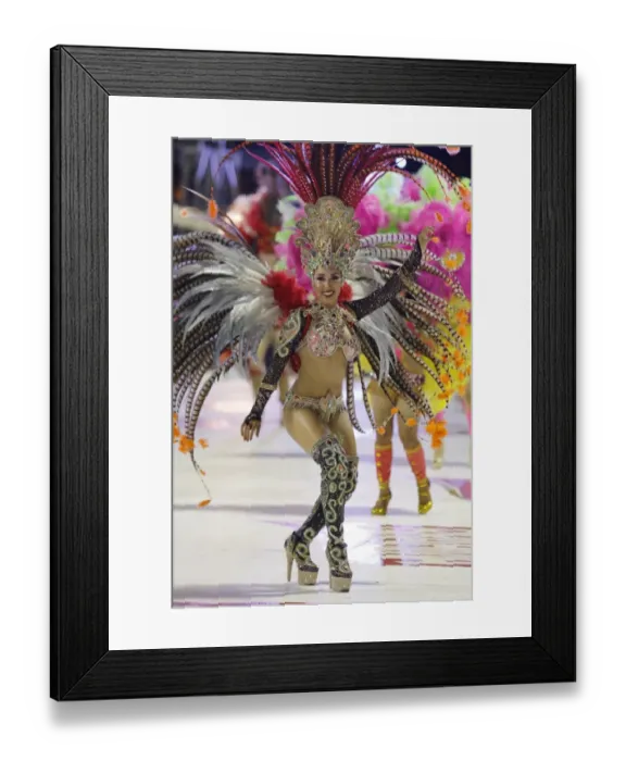 Framed Print : Paraguay-Carnival Framed Print : Paraguay-Carnival