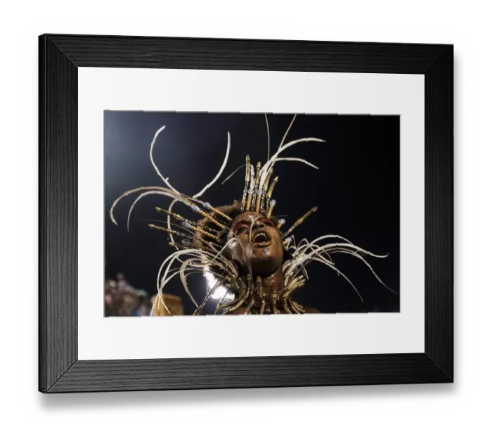 Framed Print : Brazil-Rio-Carnival-Parade-Vila Isabel Framed Print : Brazil-Rio-Carnival-Parade-Vila Isabel