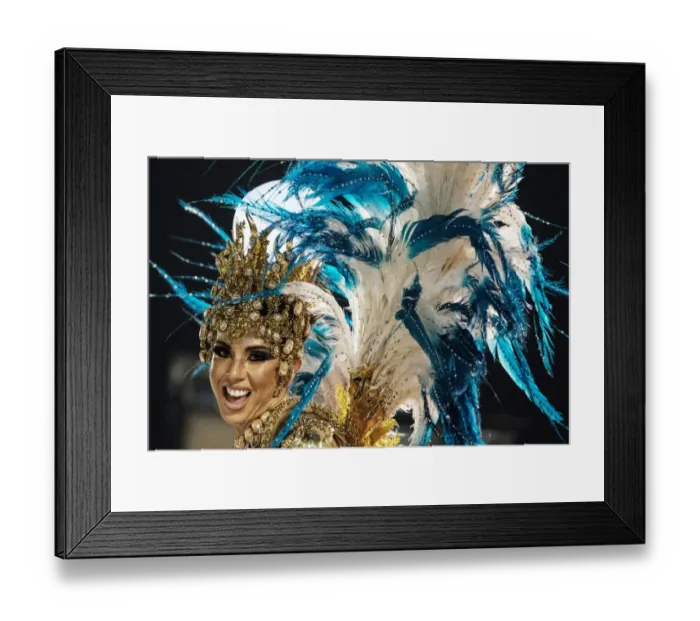 Framed Print : Brazil-Rio-Carnival-Parade-Vila Isabel Framed Print : Brazil-Rio-Carnival-Parade-Vila Isabel