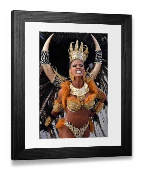 Framed Print : Brazil-Carnival-Sao Paulo-Nene De Vila Matilde Framed Print : Brazil-Carnival-Sao Paulo-Nene De Vila Matilde