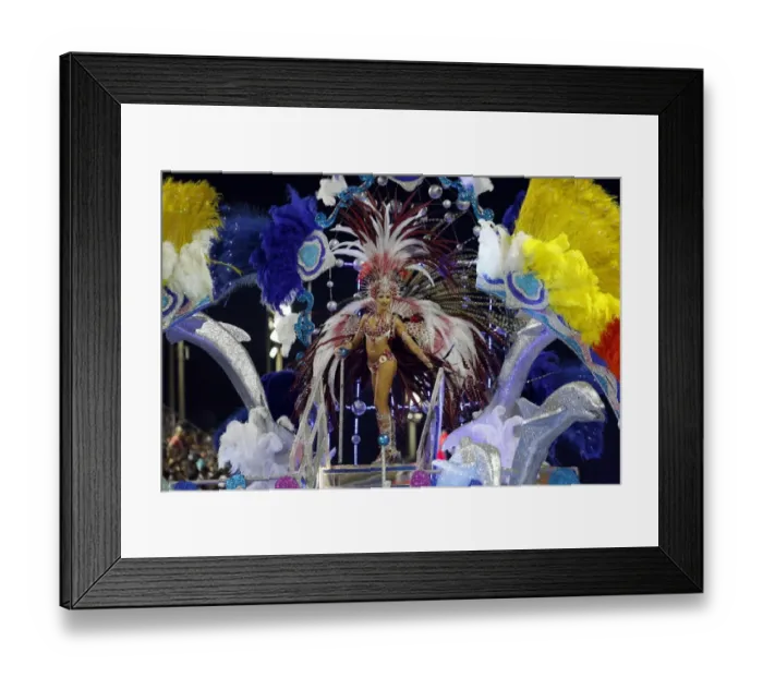 Framed Print : Paraguay-Carnival