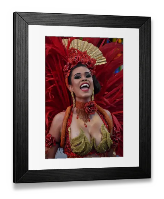 Framed Print : Brazil-Carnival-Sao Paulo-Nene De Vila Matilde Framed Print : Brazil-Carnival-Sao Paulo-Nene De Vila Matilde
