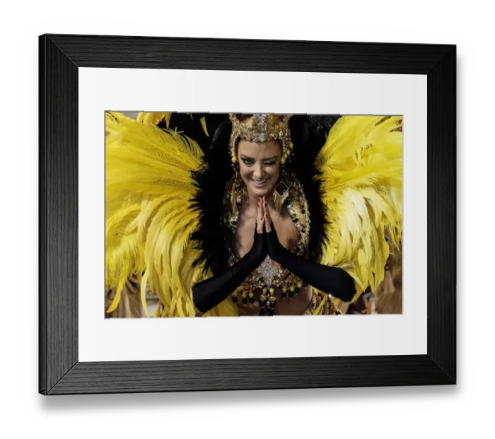 Framed Print : Brazil-Rio-Carnival-Parade-Vila Isabel