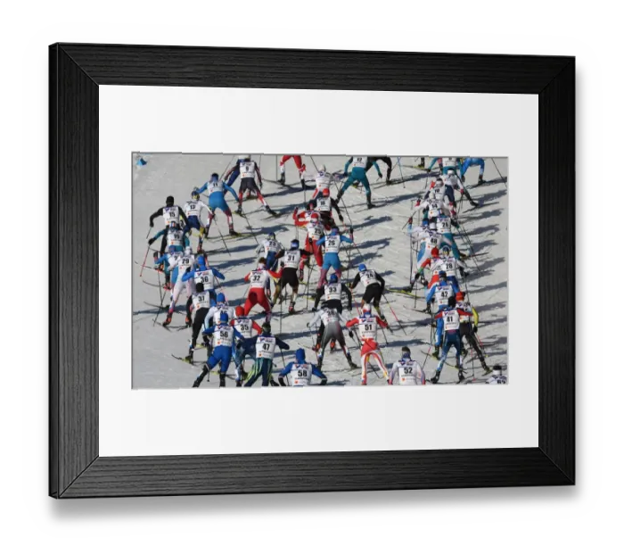 Framed Print : Ski-Nordic-World-Men Framed Print : Ski-Nordic-World-Men