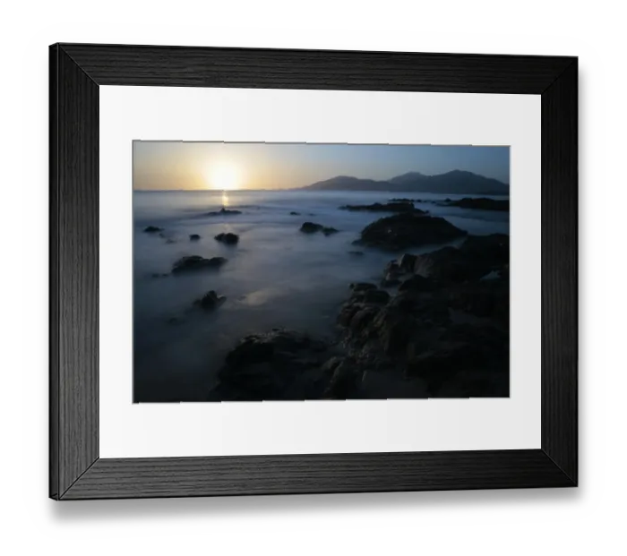 Framed Print : France-Corsica-Feature-Nature