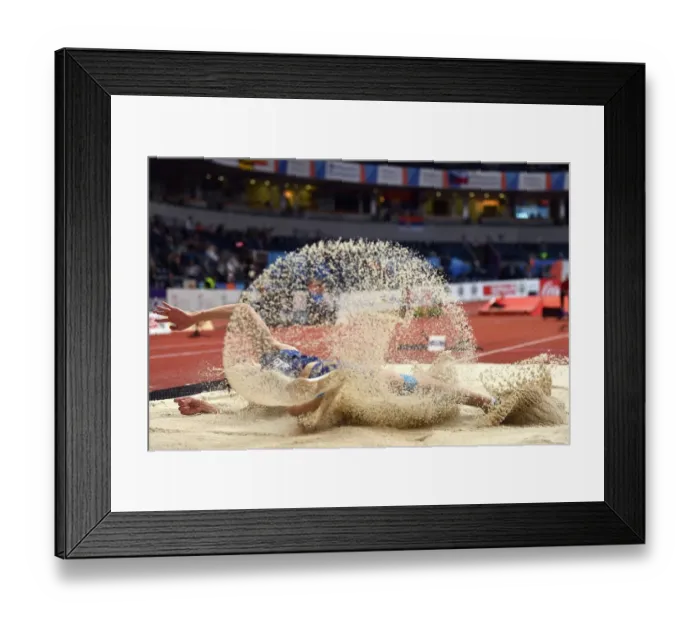 Framed Print : Athletics-Eur-Indoor Framed Print : Athletics-Eur-Indoor