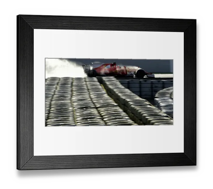 Framed Print : Auto-Prix-F1-Esp-Test