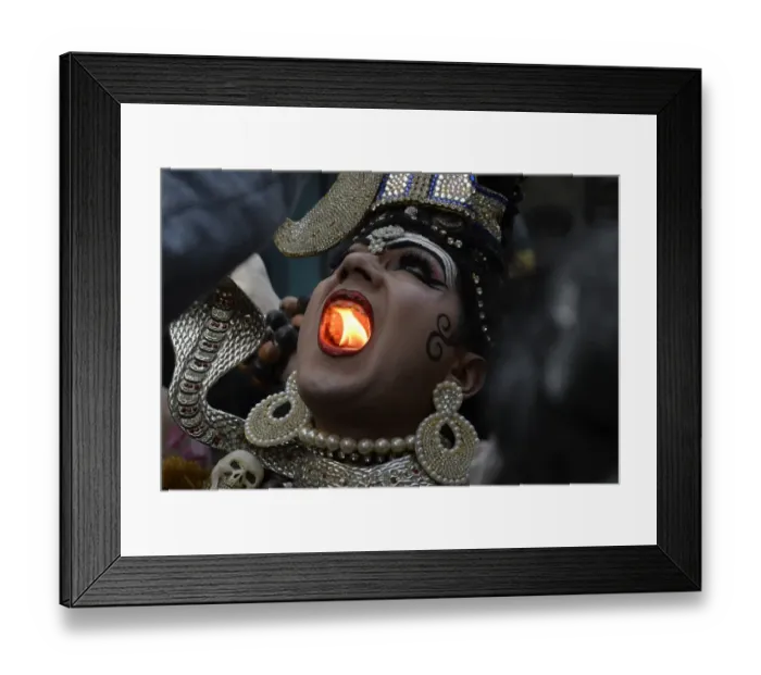 Framed Print : India-Religion-Hindu-Festival