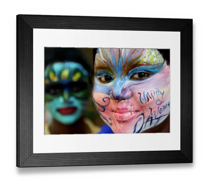Framed Print : India-Society-Women
