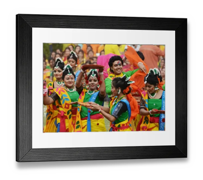Framed Print : India-Religion-Hinduism-Holi
