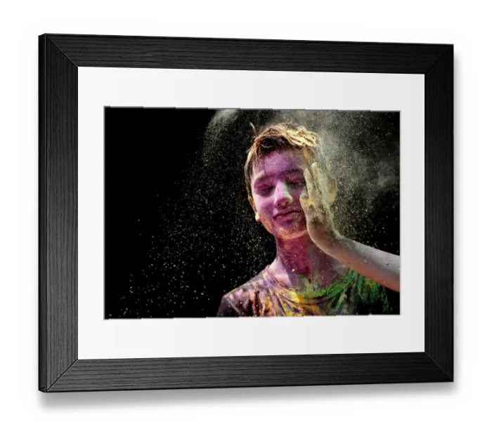 Framed Print : India-Religion-Festival-Holi Framed Print : India-Religion-Festival-Holi