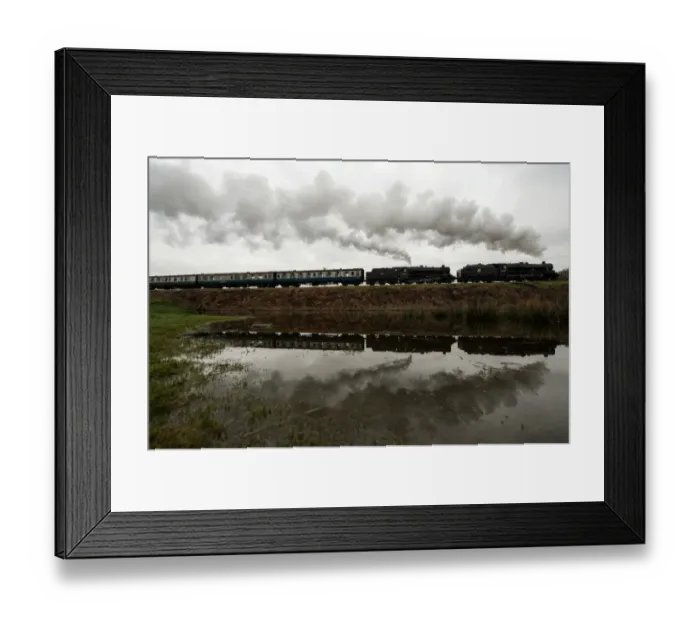 Framed Print : Britain-Transport-Railways-History-Offbeat