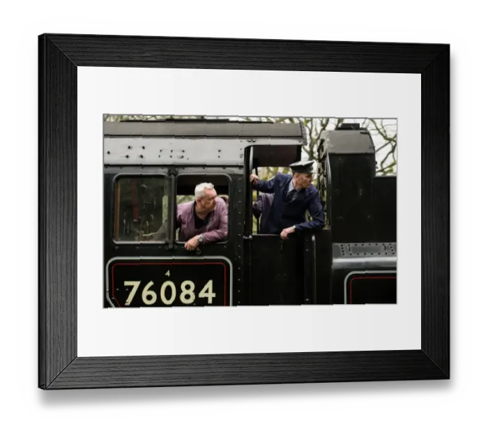 Framed Print : Britain-Transport-Railways-History-Offbeat