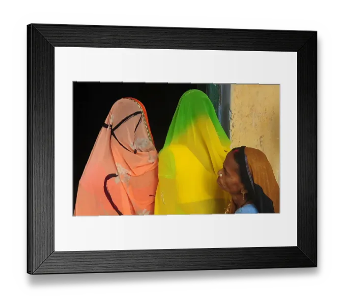Framed Print : India-Politics-Election