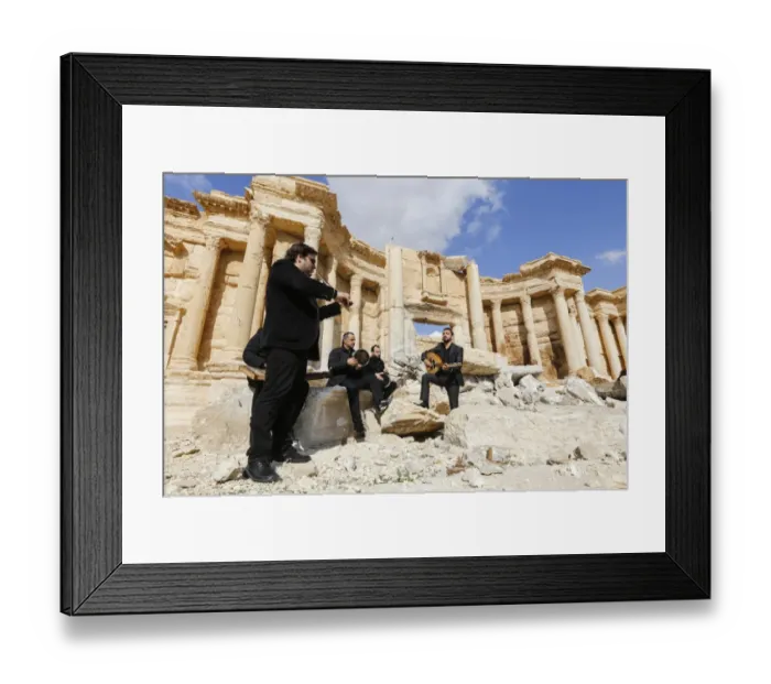 Framed Print : Syria-Conflict-Palmyra