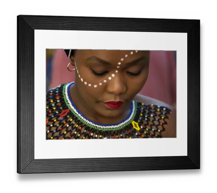 Framed Print : Safrica-People-Portrait Framed Print : Safrica-People-Portrait