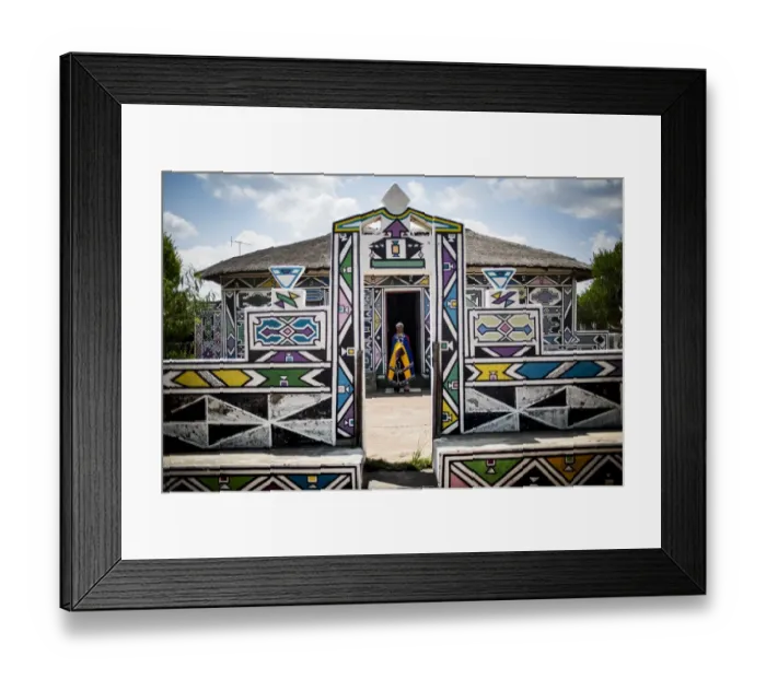 Framed Print : Safrica-Culture-Art