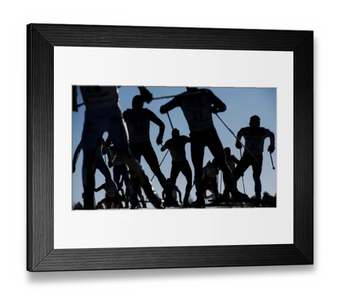 Framed Print : Ski-Nordic-World-Men Framed Print : Ski-Nordic-World-Men