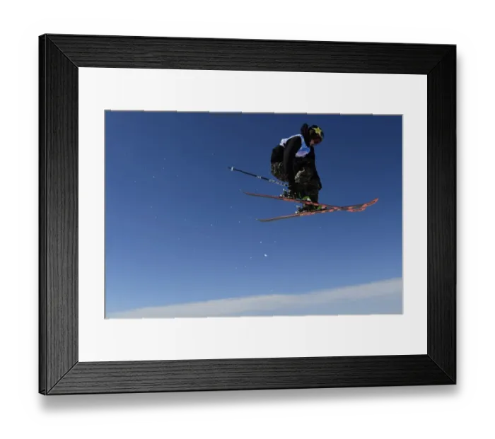 Framed Print : Ski-Spain-Freestyle-World
