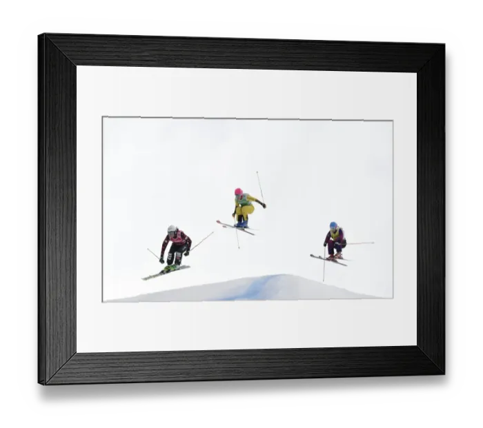 Framed Print : Ski-Freestyle-Spain-World