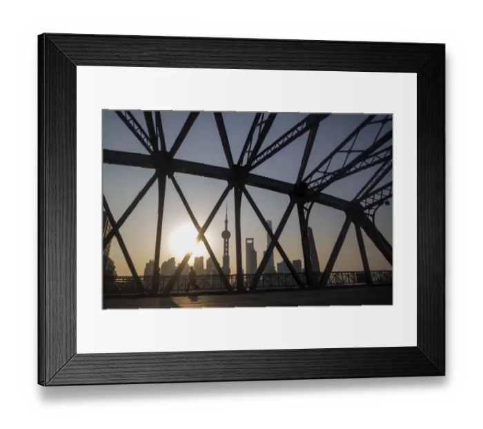 Framed Print : China-Lifestyle-Society