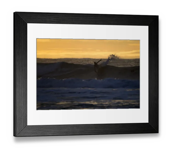 Framed Print : Surfing-Norway-Arctic Framed Print : Surfing-Norway-Arctic