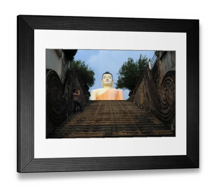 Framed Print : Sri Lanka-Buddhism-Religion