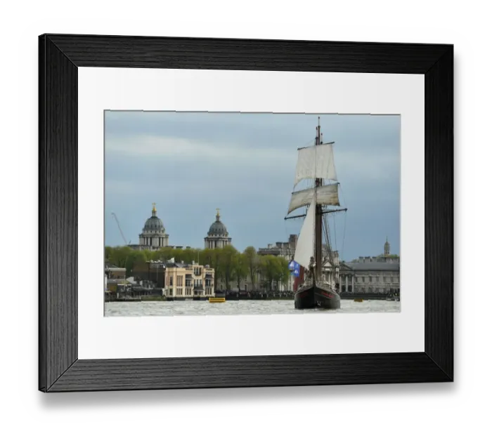 Framed Print : Britain- Festival- Tall Ships-Sailing