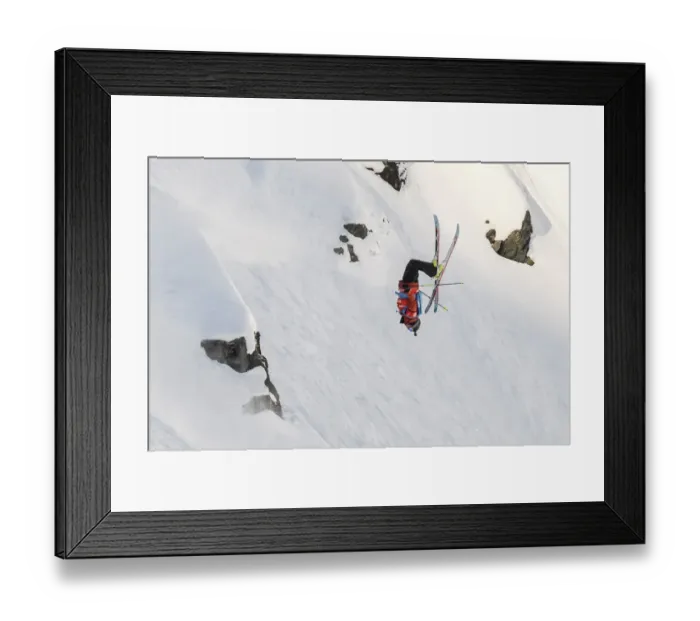 Framed Print : Ski-Freeride-Xtreme-World