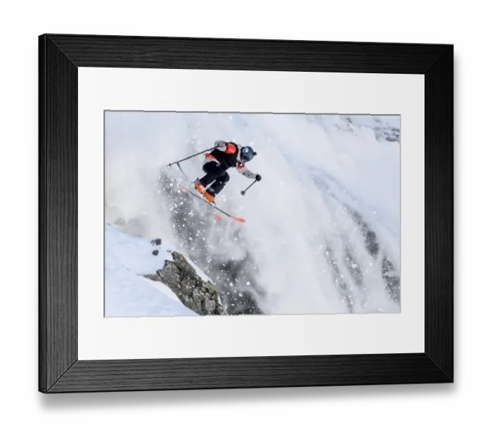 Framed Print : Ski-Snowboard-Freeride-Xtreme-World-Sui
