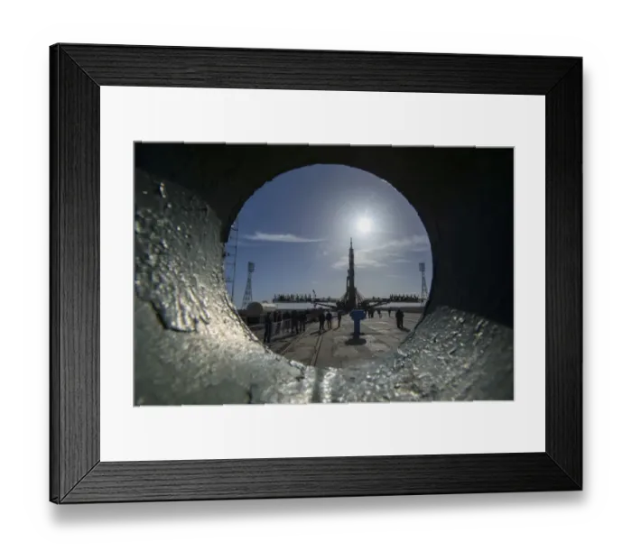 Framed Print : Kazakhstan-Russia-Us-Space-Iss Framed Print : Kazakhstan-Russia-Us-Space-Iss