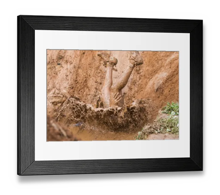 Framed Print : Israel-Mud Day Framed Print : Israel-Mud Day