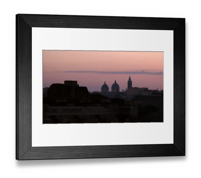 Framed Print : Italy-Rome-Weather-Feature