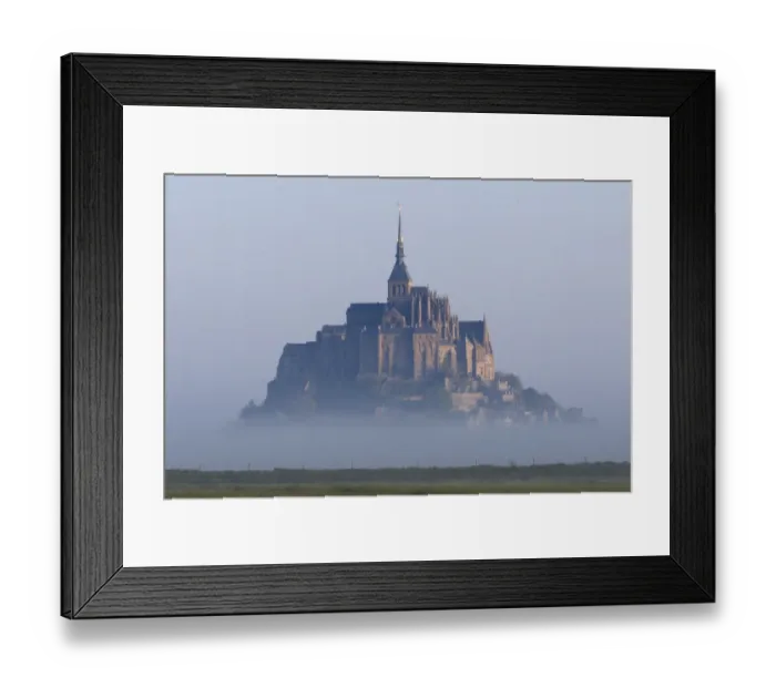 Framed Print : France-Le-Mont-Saint-Michel Framed Print : France-Le-Mont-Saint-Michel