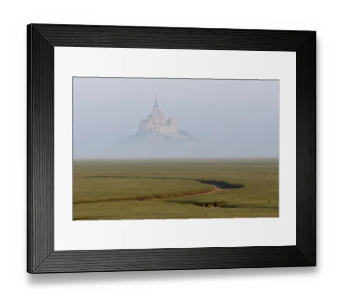 Framed Print : France-Le-Mont-Saint-Michel